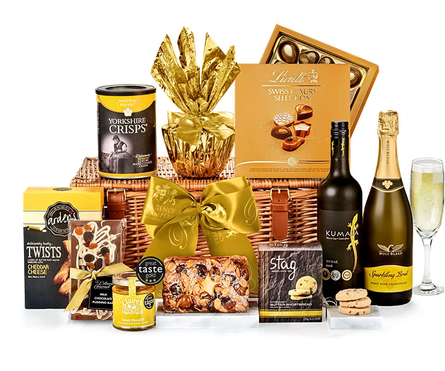 Father's Day Dorchester Hamper With Sparkling & Red Wine
